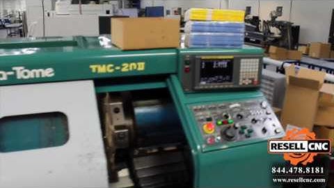 1998 Nakamura Tome TMC20II CNC Lathe, M24708