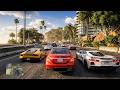 GTA 5 - Real Life Los Angeles Traffic Mod v2.3 & QuantV Graphics Mod / Raw 1h Gameplay