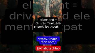 How do you locate an element by its XPath using Selenium #shorts #youtubeshorts #viral #python