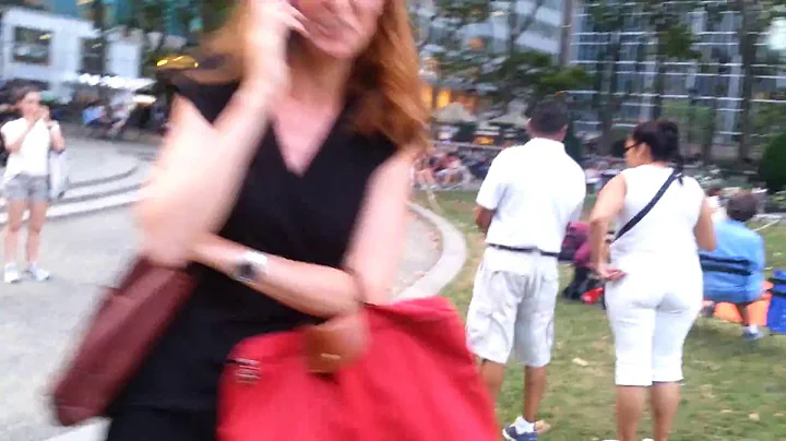 Accordion music with Suzanne Davenport at Bryant P...