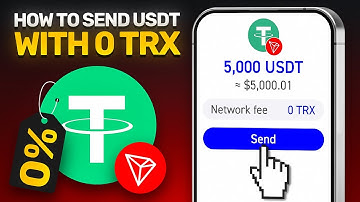 Send USDT TRC20 With 0 TRX (Trust Wallet Tutorial)