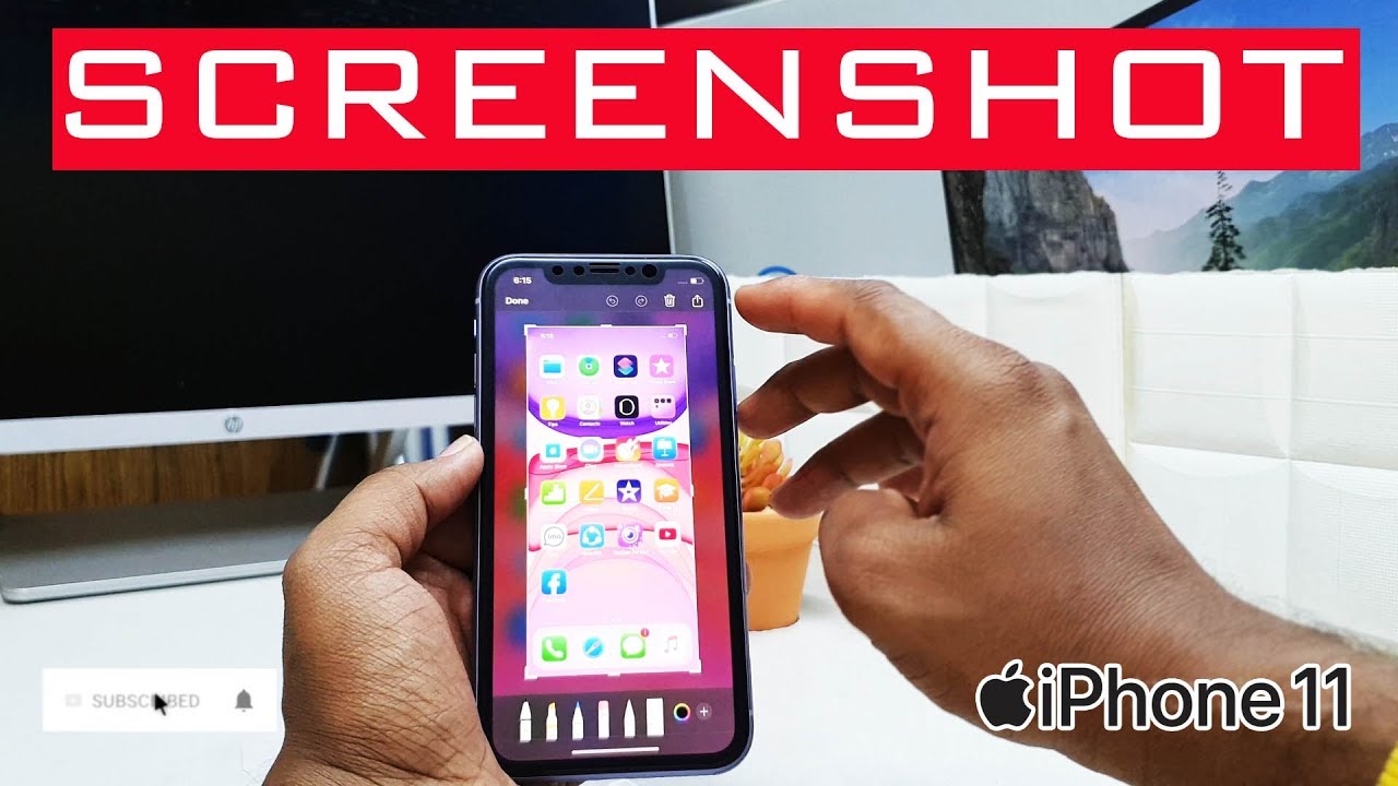 iPhone 11: How to Take Screenshot - YouTube