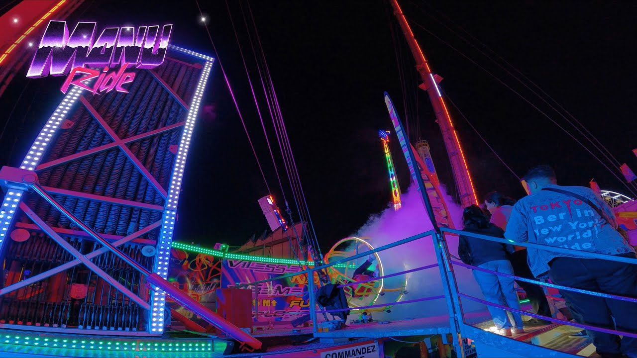 5k - Manège KATAPULT - Foire du Trône 2023 | Onride NIGHT 🌙