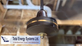56" Strato-Fan by Total Energy Systems Industrial Ceiling Fan (feat. Alex, Brandon, &amp; Carter)