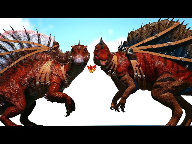 Ark Survival - DEINOSUCHUS (tlc) vs LARGE DINOS [Ep.563] 