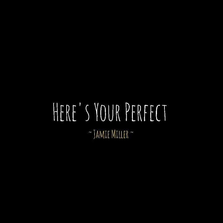 STORY WA 30 DETIK | Here's Your Perfect ~ Jamie Miller [lirik & Terjemahan]