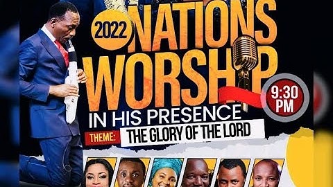 Nations Worship In His Presence 2022 Dunamis