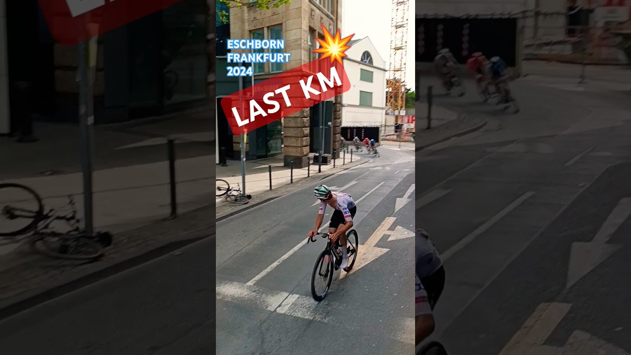 Wenn du weißt, dass deine 30Km Solofahrt zu Ende ist • Jan Christen TeamUAE • RADKLASSIKER Frankfurt