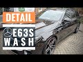 Detail: Mercedes E63S essential wash