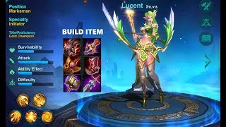 Heroes Arena : Push Rank Lucent Sylvis + Build Item Pro