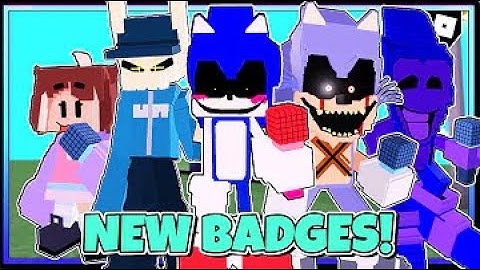How to get 5 New Badges In one of many FNF roleplay