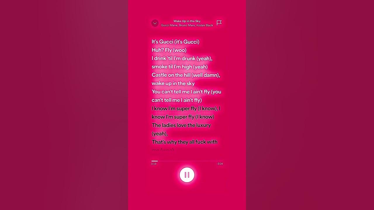 wake up in the sky | #notmysound #lyric #spedup wake up in the sky | #notmysound #lyric #spedup