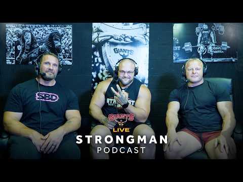 A 7th Gold Trophy for The T-Rex? Giants Live Strongman Podcast