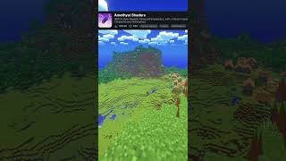 Which Shader The Best? #minecraft #addon #shorts #7x7