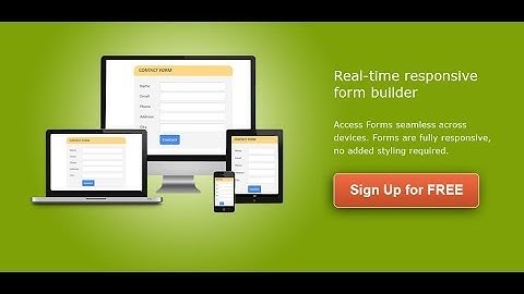 Build Your Forms Free - Online Form Builder, Custom Forms, Resume & Registration Secure Form Sign Up