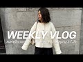 Weekly vlog  nouvelles baskets unboxing dco shopping  lille haul makeup 