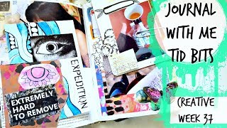 Journal with Me: Tid Bits: Creative Week #37 : Friday Night Journaling & Mountain Trips