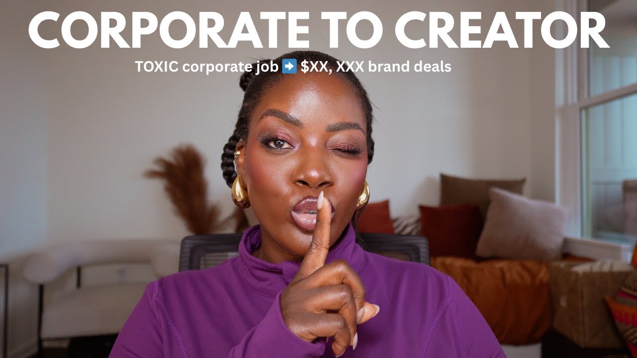 I QUIT MY $184,000 SALARY JOB TO BE A FULL-TIME INFLUENCER