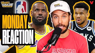 LeBron James \& Lakers THREAT in West? Bucks struggling, Mavericks stay hot | Hoops Tonight