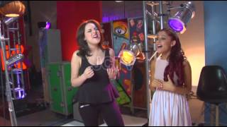 Victorious ( A Cappella ): Ariana Grande & Liz Gillies sing ' Give It Up '