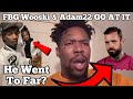 FBG Wooski GOES OFF On Adam22! Adam Replies With UNBELIEVABLE &quot;Brain Damage&quot;  Response