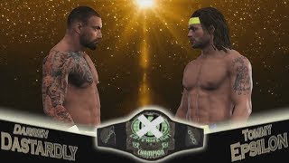 WWE 2K Games (HD) | DASTARDLY WEEK: Tommy Epsilon v. Darren Dastardly (O2 Arena - LIVE)