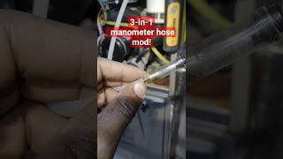 Simple Manometer Hose Hack! #hvactraining #hvactools #toolbag