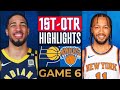 New York Knicks vs Indiana Pacers Game 6 Highlights 1st-QTR | May 17 | 2024 NBA Playoffs