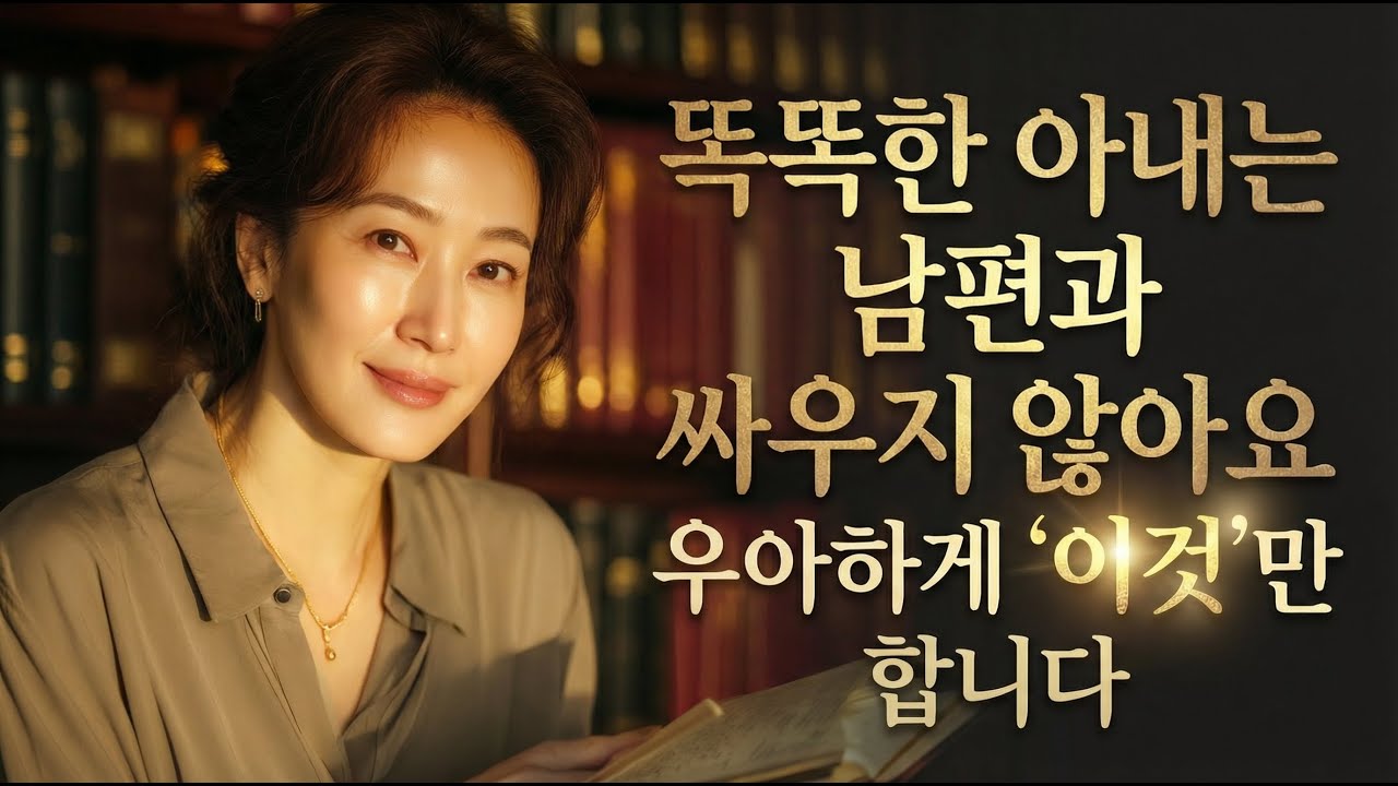 말 안 통하는 남편 붙잡고 속 끓이지 마세요  50대 부부의 평화는 '무관심'에 있습니다