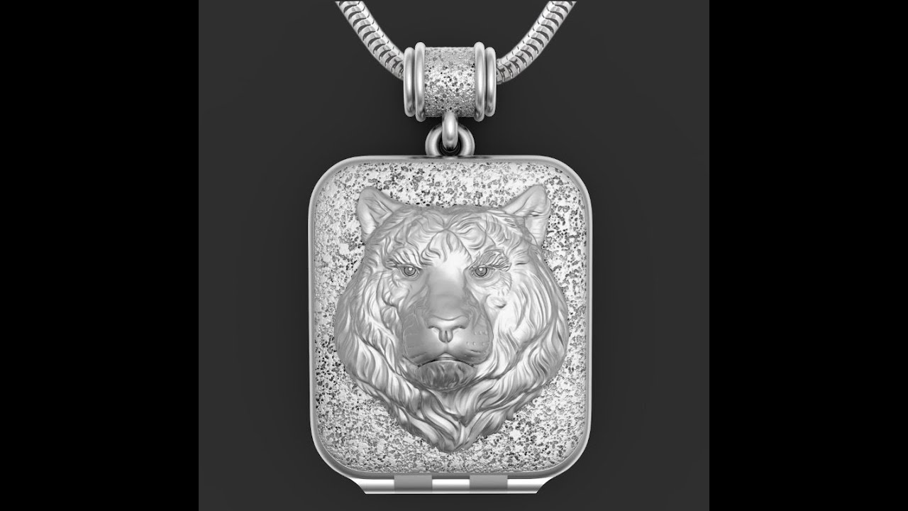 Tiger Tiger Locket pendant -the ultimate man's locket necklace