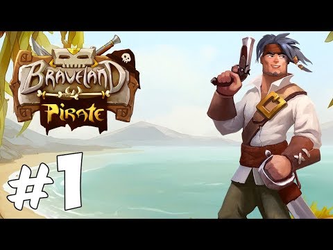 Прохождение Braveland Pirate: Часть 1 - Крушение корабля