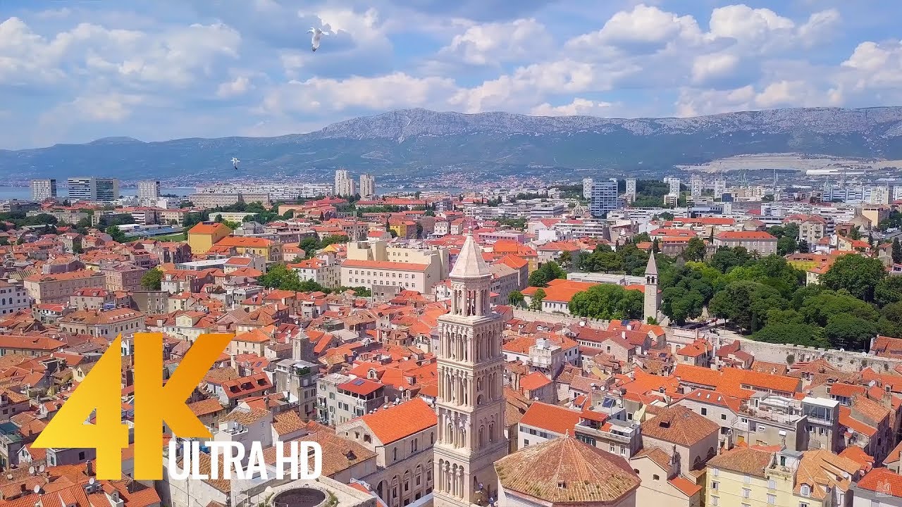 4K Split  Croatia - Cities of the World   Urban Life Documentary Film