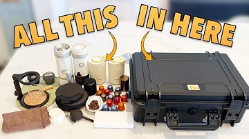 How I travel with EVERYTHING OUTIN to make coffee. What do YOU use?