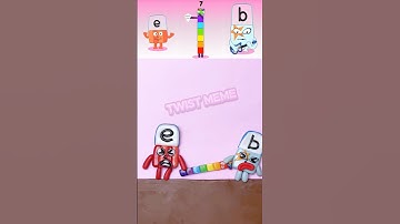 Sprunki Alphablocks e,b x NumberBlocks 1 - The Two Troublemakers 😈