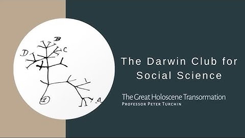 Peter Turchin - The Holoscene Transformation