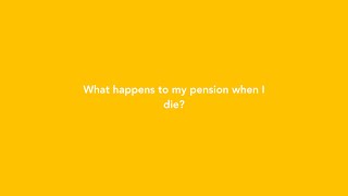 What Happens to My Pension When I Die? | UK Pension Death Benefits Explained