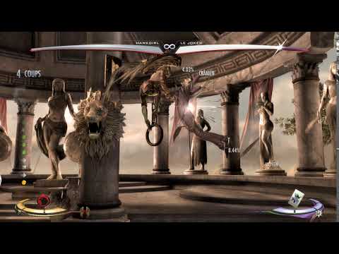 Injustice 1: Hawkgirl no bar 34% bnb combo