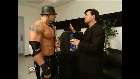 WWE RAW 7/15/2002 Eric Bischoff BACKSTAGE