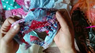 Rollo de retazos o puntada lenta, aprovecha retazos de tela para crear bellezas ***Gaby Cositas***