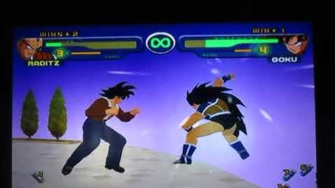 Dragon Ball Z Budokai(Gamecube)-Raditz vs Goku IV