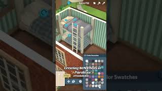 Paralives doesn’t have Bunk Beds yet… So I built them myself! #Paralives #ParalivesBuild #CozyGames