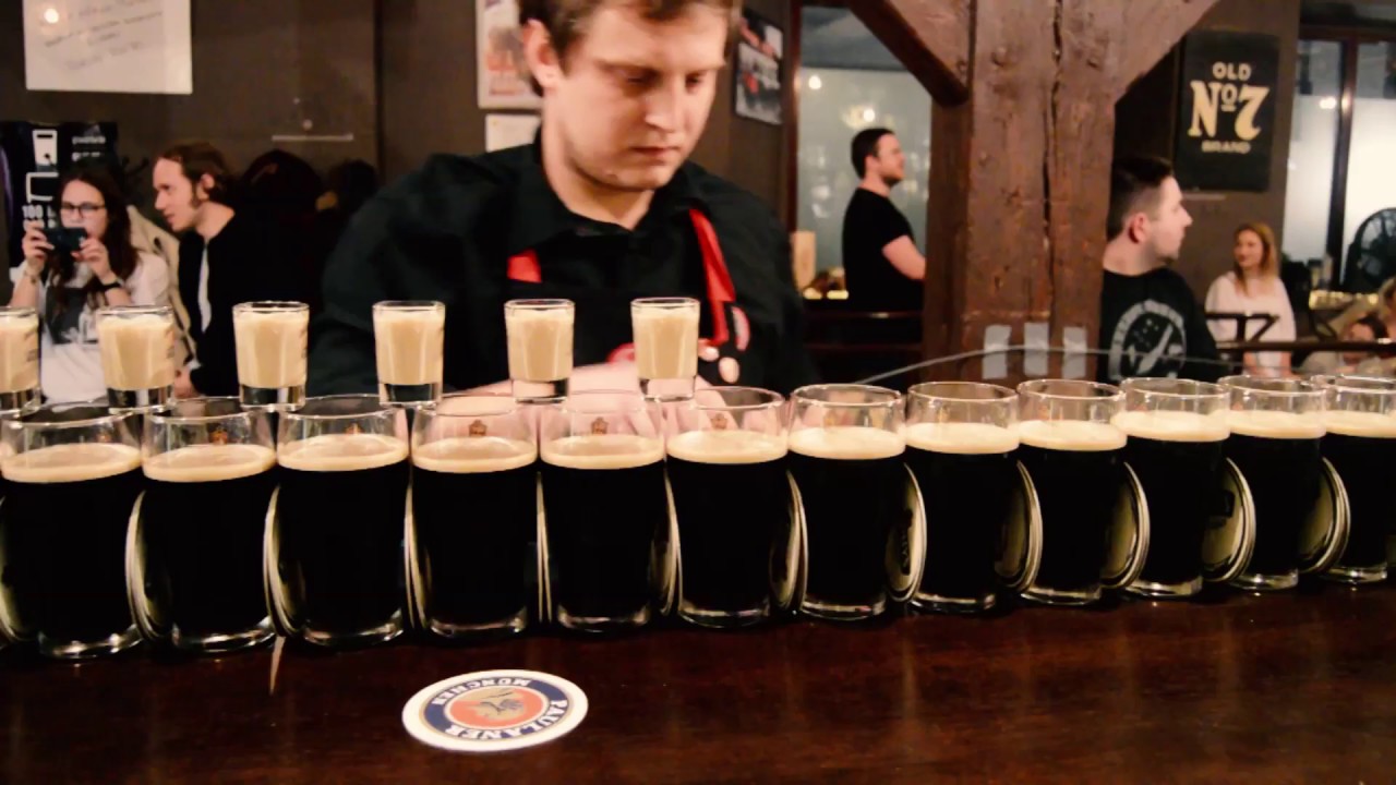 100 Irish Car Bomb Shots