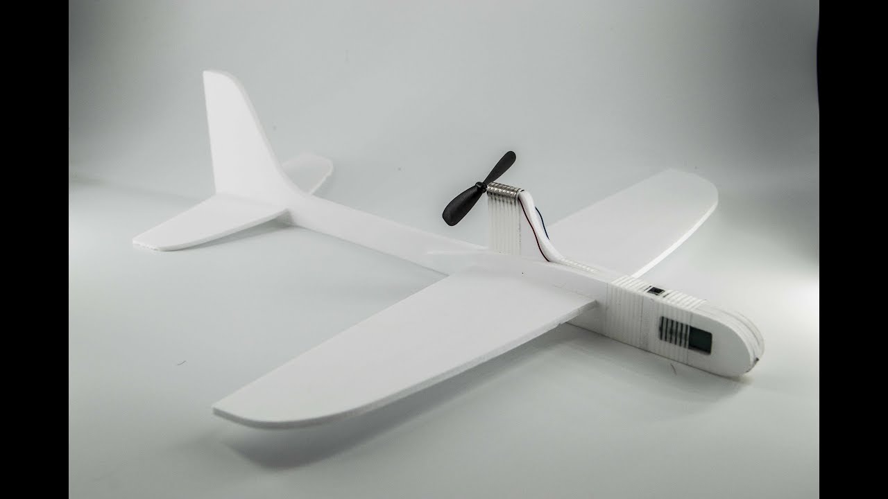 Tsaagan DIY Electronic Airplane Review YouTube