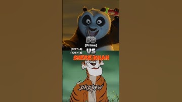 Po Vs Shere Khan #edit #meme #1v1 #dreamworks #disney #thejunglebook #kungfupanda