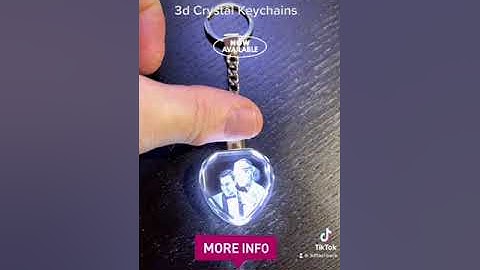 3d Crystal Heart and Rectangle Keychains Now Available! Get 50% Off and Free Shipping