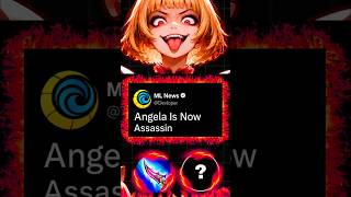 Angela Is Assassin ? 💀 #mlbb #shorts #angela #mobilelegends