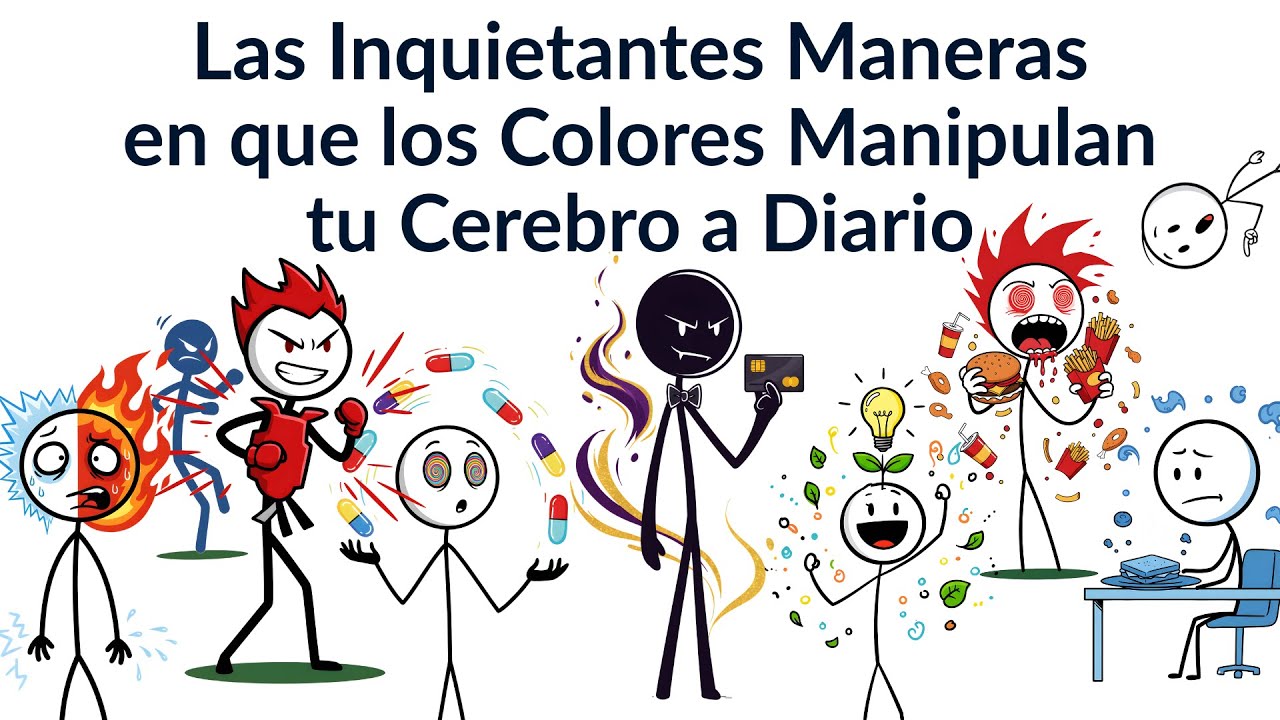 Las Inquietantes Maneras en que los Colores Manipulan tu Cerebro a Diario