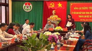 Phó Chủ tịch nước Đặng Thị Ngọc Thịnh thăm và làm việc tại Đắk Nông