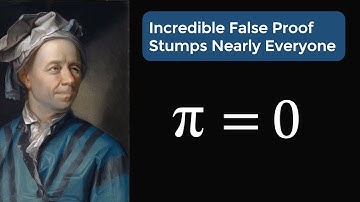 Breaking the rules of math π = 0. Where is the mistake?