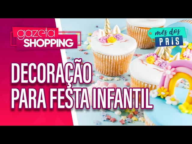 Decorações para festa infantil | Doces Vaz | Gazeta Shopping | #MêsDosPais2024 Decorações para festa infantil | Doces Vaz | Gazeta Shopping | #MêsDosPais2024